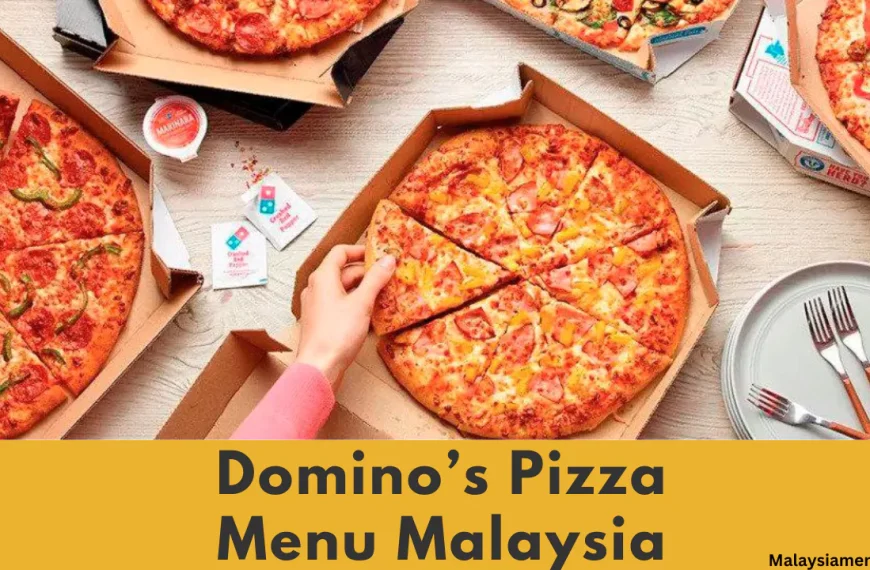 Latest Domino’s Menu with Prices Malaysia 2025