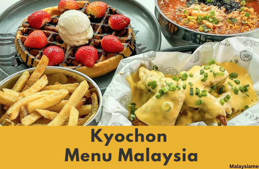 Latest Mykori Menu with Prices Malaysia 2025
