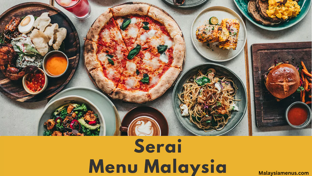 Serai menu sales
