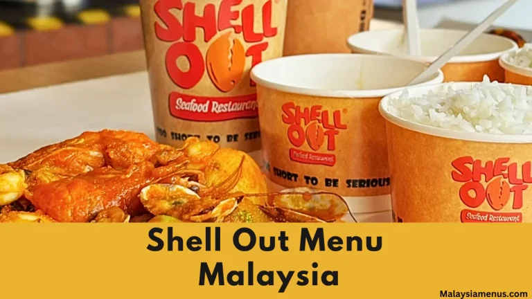 Latest Shell Out Menu with Prices Malaysia 2025