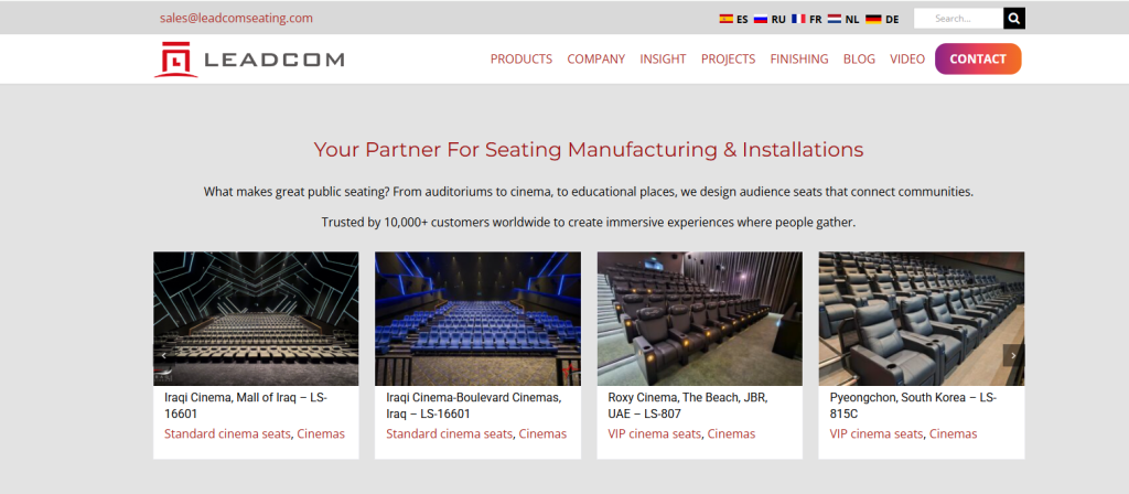 Best 5 Cinema Seating Manufacturers in 2026 for Luxury Recliner Technology